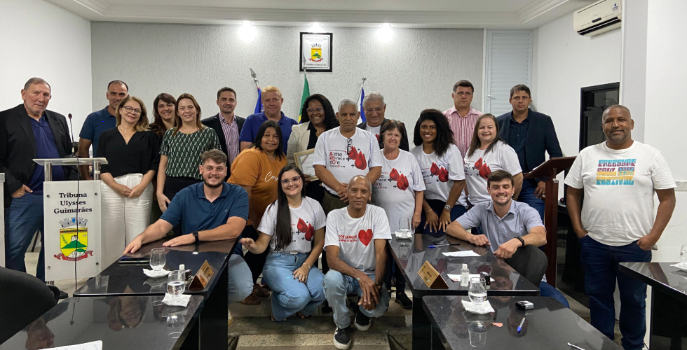 Câmara comemora Junho Vermelho: mês de conscientização da doação de sangue
