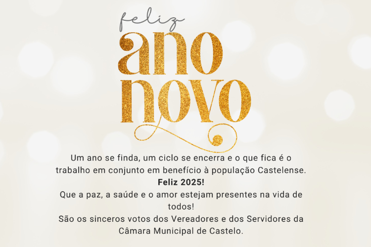 Mensagem de Ano Novo